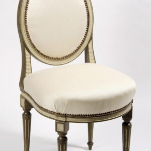 A Louis XVI style dining chair