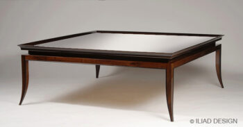 A Modernist style large coffee table 