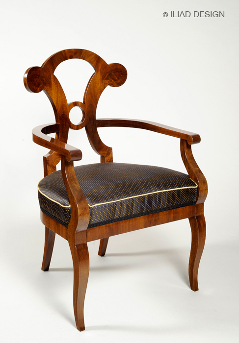A Biedermeier style armchair  2