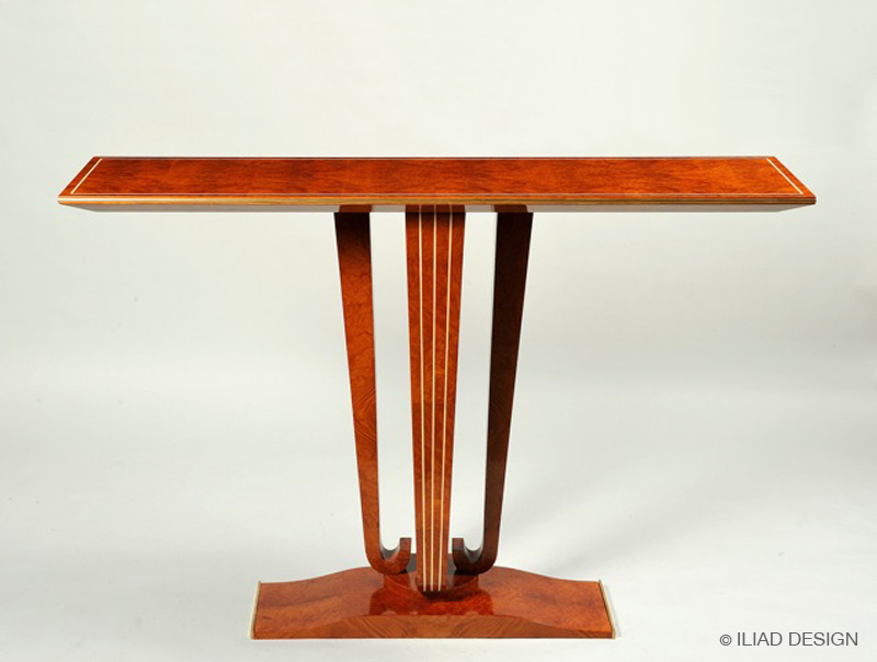 An Art Deco style console table  2