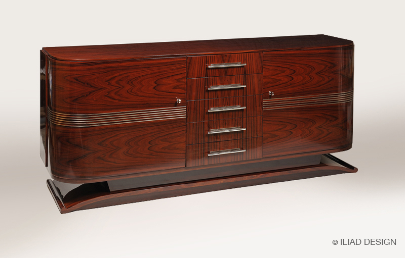 An Art Deco style sideboard 2
