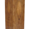 A walnut pedestal by ILIAD Design