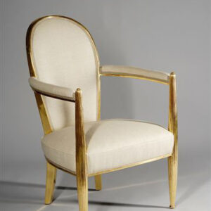 An Art Deco inspired armchair