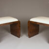 A pair of Modernist style benches