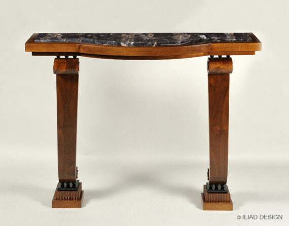 An Art Deco style console table