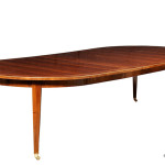 A 19th century style dining table