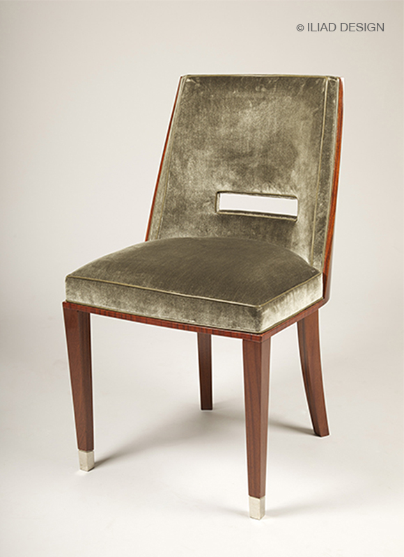 A sidechair in the style of DIM