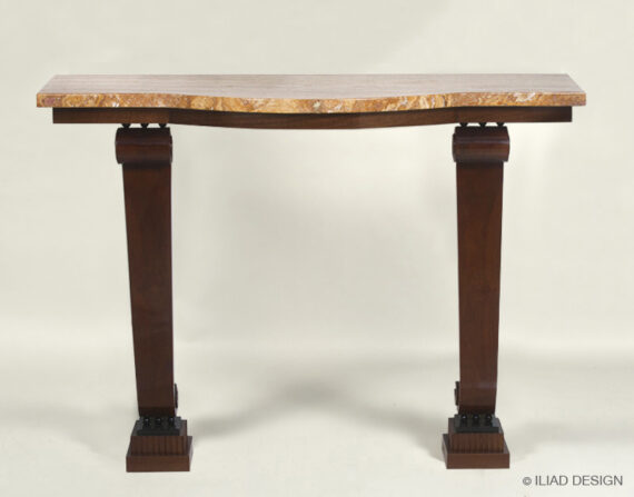 An Art Deco style console table