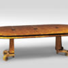 Biedermeier style round dining table