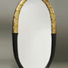 French Art Deco inspired Gilt and Ebonized mirror by ILIAD Design