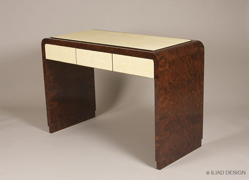 An Art Deco inspired console table by