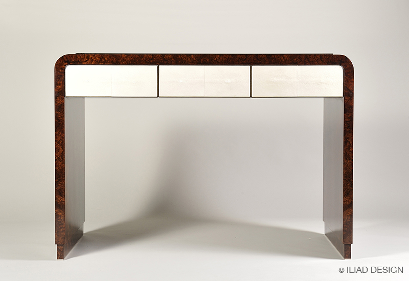 An Art Deco inspired console table by  2