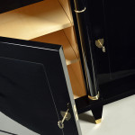 Biedermeier style four door sideboard