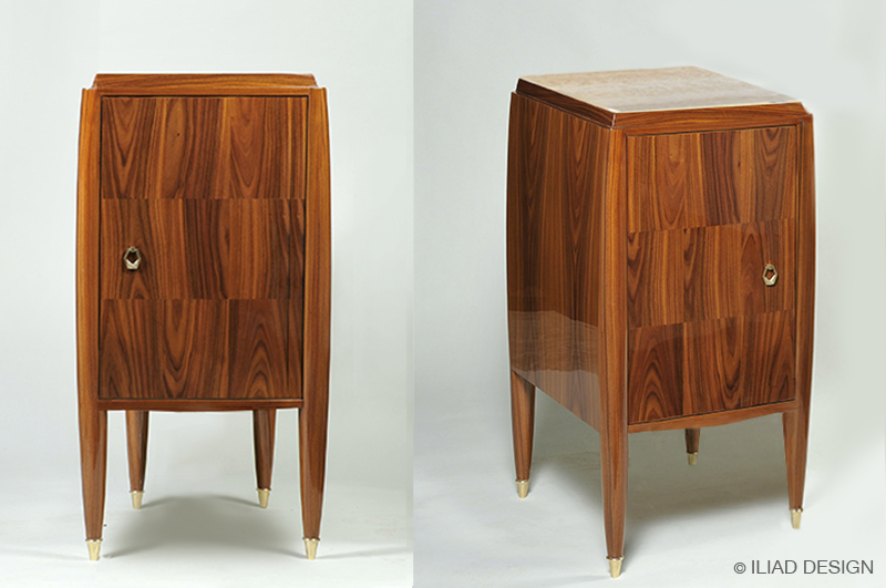 A pair of Modernist style bedsides 2