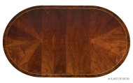 A Biedermeier style extendable dining table 3