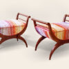 Pair of Neoclassical style Benches by ILIAD Design
