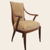 French Art Deco inspired winged Armchair by ILIAD Design