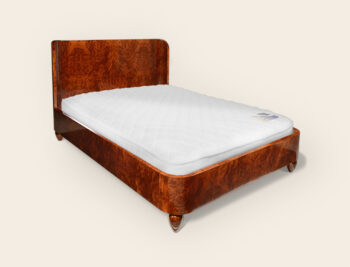 A queen size Modernist bed
