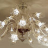 A rare and exceptional Murano twenty arm chandelier
