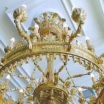 A Biedermeier chandelier