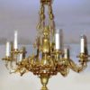 Biedermeier eight arm chandelier