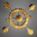 An unusual Empire chandelier