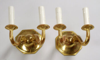 A pair of sconces