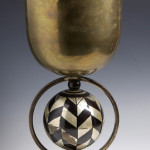 An early and unusual Art Deco table lamp