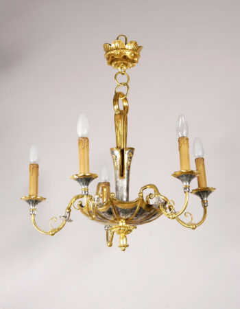 An Empire chandelier