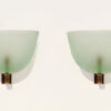 A pair of Art Deco Murano wall sconces
