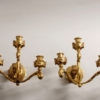 A set of four neoclassical wall sconces