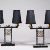 A pair of Art Deco table sconces by