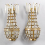 A pair of Art Deco sconces