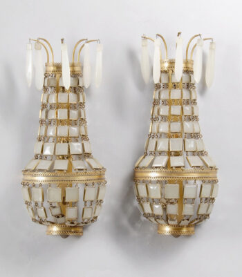 A pair of Art Deco sconces