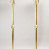 A pair of elegant Art Deco standing lamps