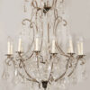 A fine Art Deco ten arms chandelier