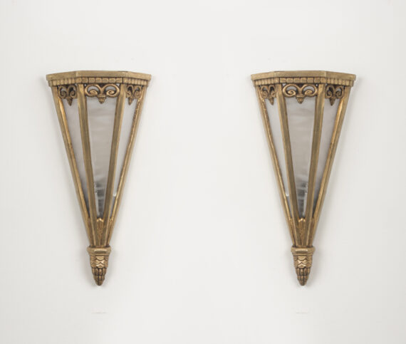 A pair of Art Deco sconces