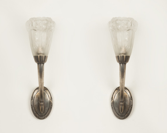 A pair of Art Deco sconces