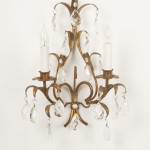 A pair of mid-century Italian wall sconces