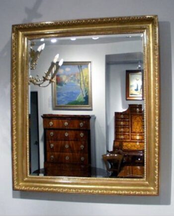 A large Biedermeier mirror