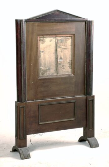 A Biedermeier standing mirror