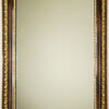 A Biedermeier mirror with egg and dart detail