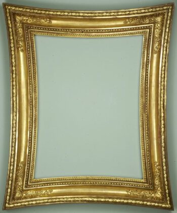 An unusual late Empire mirror