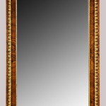 A fine and large Biedermeier mirror