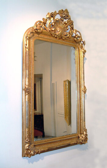A fine Belle Epoque style mirror