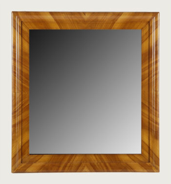 An elegant Biedermeier mirror