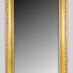 A stately Biedermeier mirror