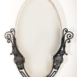 An Art Deco mirror