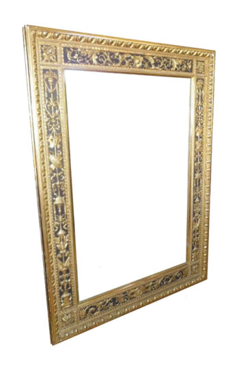 An exceptional Biedermeier mirror