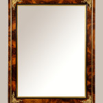 A large and exceptional Biedermeier mirror